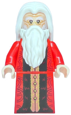Preowned LEGO® Minifigure – Harry Potter hp525 Albus Dumbledore - Red Robe