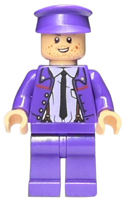 Preowned LEGO® Minifigure – Harry Potter hp546 (Stanley (Stan) Shunpike - Knight Bus Conductor Uniform with Black Tie and Lav