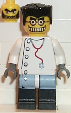 Preowned LEGO® Minifigure – Studios hrf004 Mad Scientist