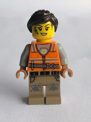 Preowned LEGO® Minifigure – Hidden Side hs012 Nanna