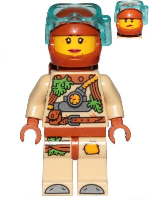 Preowned LEGO® Minifigure – Hidden Side hs055 Jennie Napo