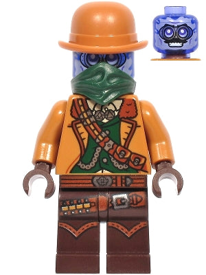 Preowned LEGO® Minifigure – Hidden Side hs074 Vaughn Geist Smile