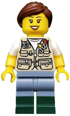 Preowned LEGO® Minifigure – LEGO® Ideas (CUUSOO) idea030 Fisherwoman