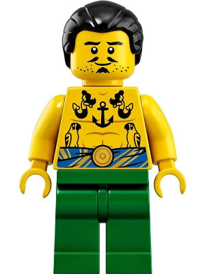 Preowned LEGO® Minifigure – LEGO® Ideas (CUUSOO) idea072 Tattooga