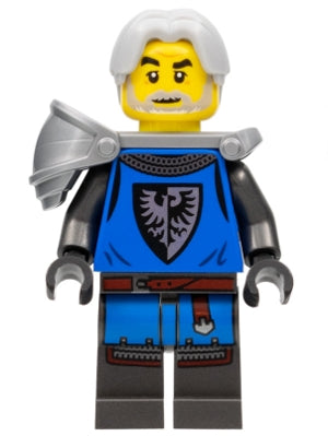 Preowned LEGO® Minifigure – LEGO® Ideas idea085 Black Falcon Male Pearl Dark Gray Detailed