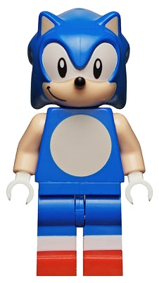 Preowned LEGO® Minifigure – LEGO® Ideas idea104 Sonic the Hedgehog Light Nougat Face and Ar