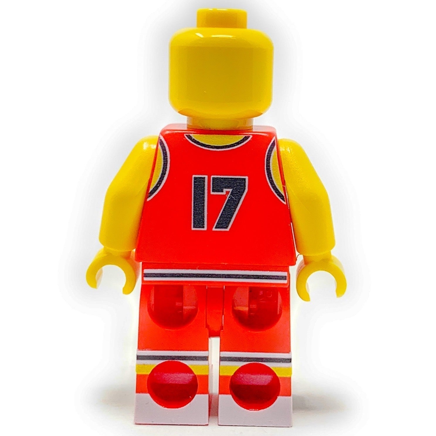 Brickshow Shop Custom LEGO® Minifigure – #17 Chicago Blurs - B3 Customs® Basketball Player Collectible