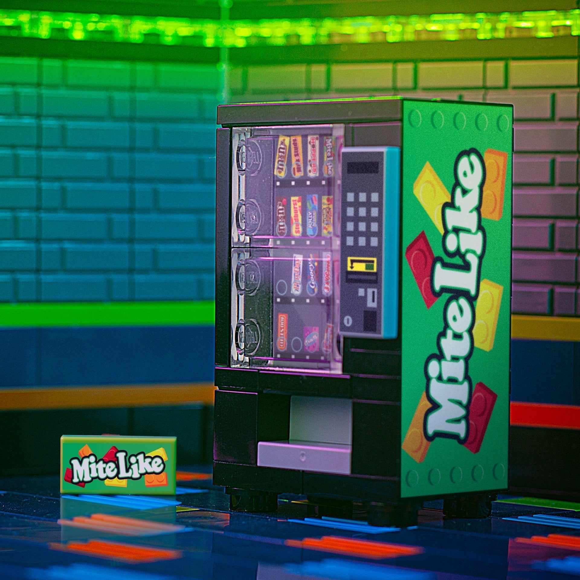 Mite Like - Candy Vending Machine made using LEGO parts