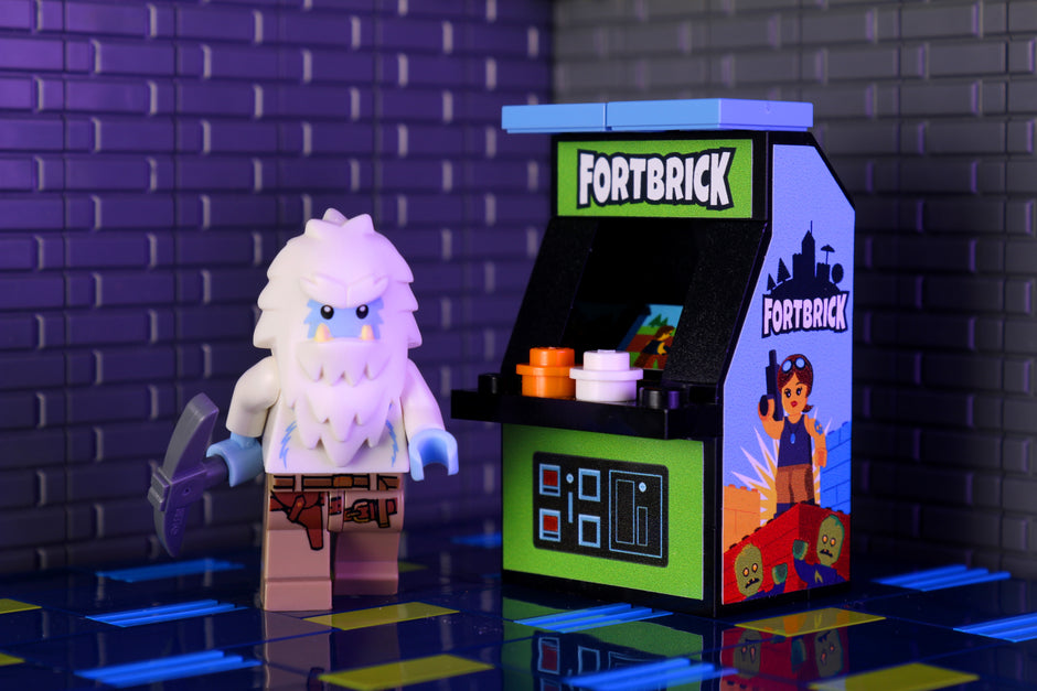 Brickshow Shop Fortbrick Arcade Machine Building Set Building Kit