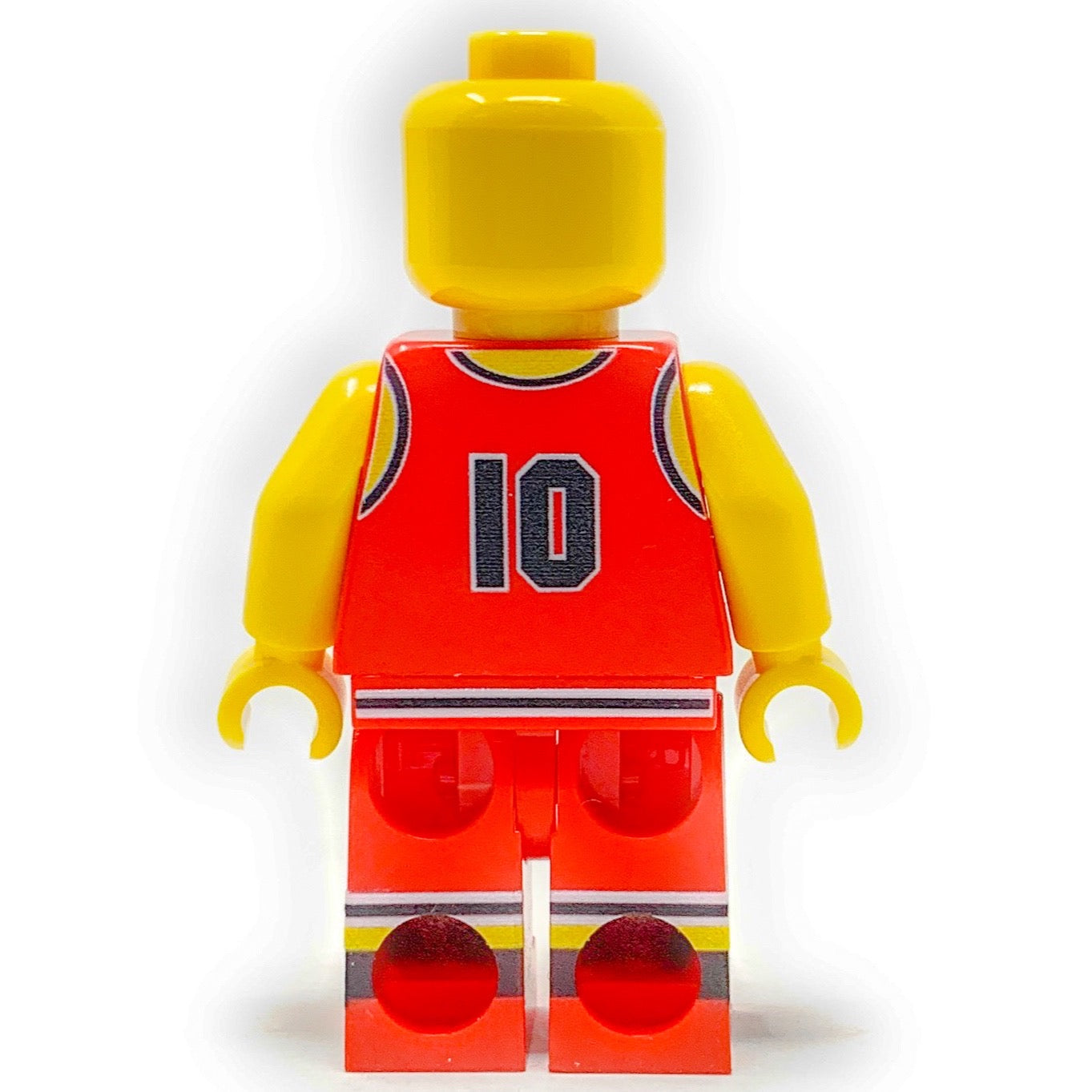 Brickshow Shop Custom LEGO® Minifigure – #10 Chicago Blurs - B3 Customs® Basketball Player Collectible