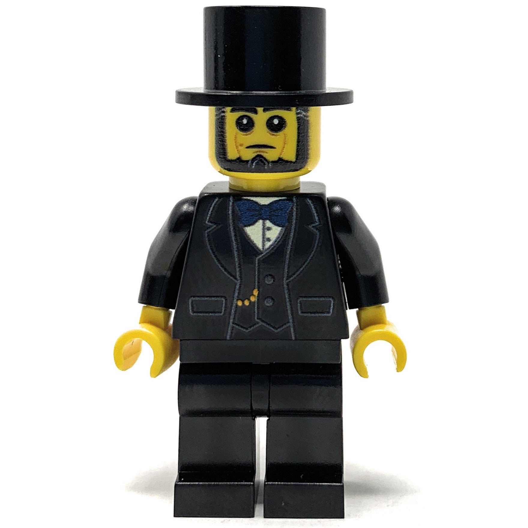 Brickshow Shop Custom LEGO® Minifigure – Abraham Lincoln US President - B3 Customs Collectible