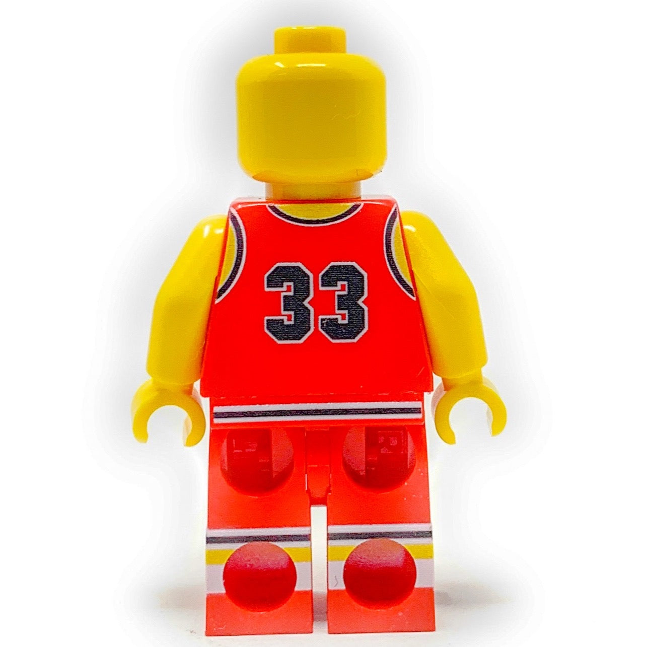 Brickshow Shop Custom LEGO® Minifigure – #33 Chicago Blurs - B3 Customs® Basketball Player Collectible