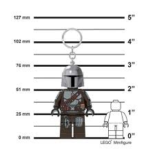 LEGO® Keychain – Star Wars The Mandalorian Keychain Light Mando