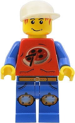 Preowned LEGO® Minifigure – Island Xtreme Stunts ixs003 Xtreme Stunts Pepper Roni