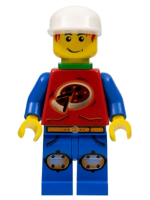 Preowned LEGO® Minifigure – Island Xtreme Stunts ixs003a Xtreme Stunts Pepper Roni w/Neck B