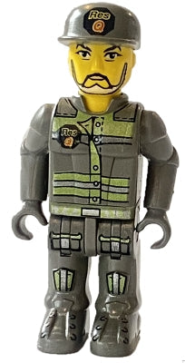 Preowned LEGO® Minifigure – Jack Stone js003 Res-Q Cap