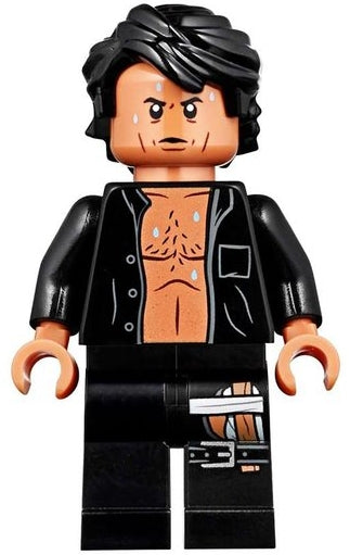 Preowned LEGO® Minifigure – Jurassic World jw060 Dr. Ian Malcolm Open Shirt