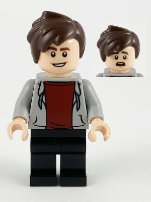 Preowned LEGO® Minifigure – Jurassic World jw063 Zach Mitchell Open Mouth Smile/Scared