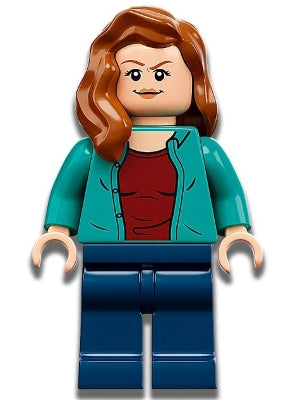 Preowned LEGO® Minifigure – Jurassic World jw079 Claire Dearing Dark Turquoise Shirt