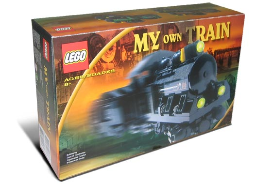 LEGO® Train KT404 - Small Train Engine with Green Tender Preowned Building Kit