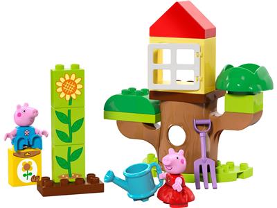 LEGO® DUPLO 10431 Peppa Pig Garden and Tree House Building Kit