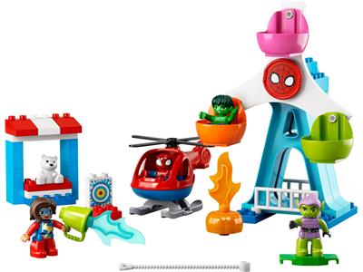 LEGO® Super Heroes 10963 Spider-Man & Friends Funfair Adventure Building Kit