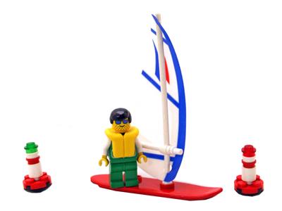 LEGO® Town 1958 - Windsurfer Preowned Building Kit