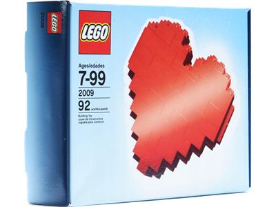 LEGO® Brand 2009-2 - 2009 Employee Exclusive: Heart Preowned Building Kit