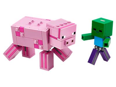 LEGO® Minecraft 21157-1 BigFig Pig with Baby Zombie