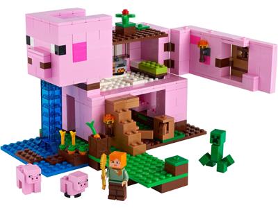 LEGO® Minecraft 21170 - The Pig House Preowned Building Kit