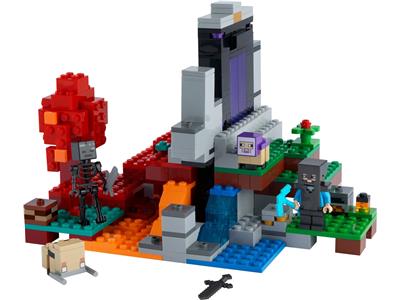 LEGO® Minecraft 21172 - The Ruined Portal Preowned Building Kit