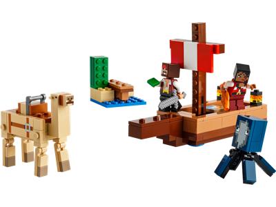 LEGO® Minecraft 21259 - The Pirate Ship Voyage Preowned Building Kit