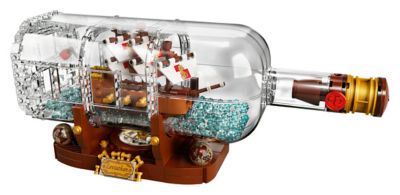 LEGO® Ideas 21313 - Ship in a Bottle Preowned Building Kit