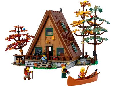 LEGO® Ideas 21338 A-Frame Cabin Building Kit