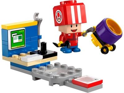 LEGO® Polybag – Super Mario 30702-1 Toad (Pit Crew)