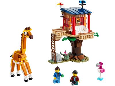 LEGO® Creator 31116 Safari Wildlife Tree House Building Kit