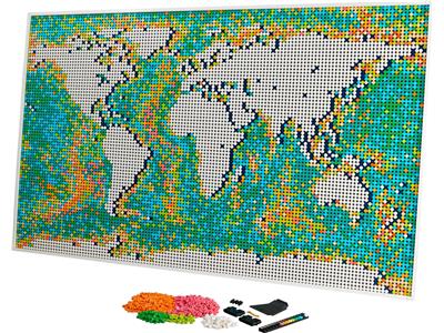 LEGO® Art 31203 World Map Building Kit
