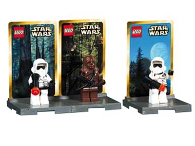LEGO® Minifigure Star Wars 3342 Star Wars 3 Chewbacca and 2 Biker Scouts Preowned Building Kit