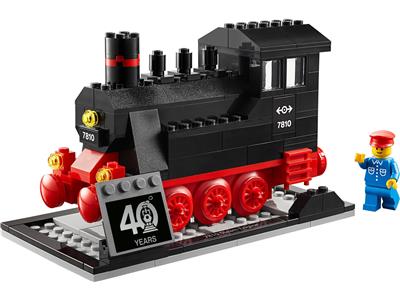 LEGO® Train 40370 Steam Engine (Reissue of Set 7810) Building Kit