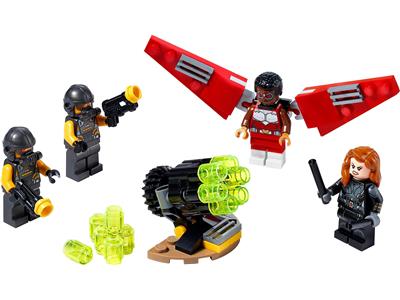 LEGO® Super Heroes 40418 - Falcon & Black Widow blister pack Preowned Building Kit