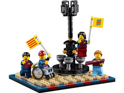 LEGO® Promotional 40485 FC Barcelona Celebration Building Kit