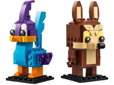 LEGO® BrickHeadz 40559 Road Runner & Wile E. Coyote Building Kit