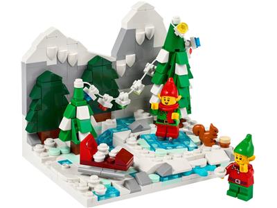 LEGO® Holiday & Event 40564 - Winter Elves Scene Preowned Building Kit