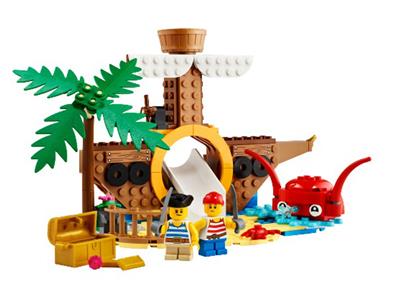 LEGO® Promotional 40589 Pirate Ship Playground Building Kit