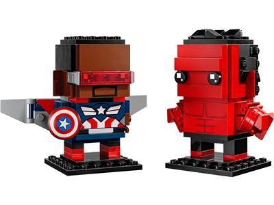 LEGO® BrickHeadz 40668 - Captain America & Red Hulk Preowned Building Kit