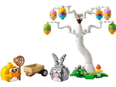 LEGO® Seasonal 40808 - Easter Bunny and Chick Egg Hunt Building Kit
