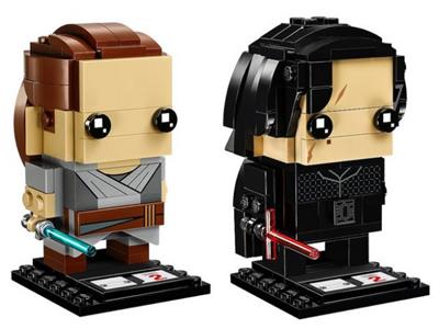 LEGO® BrickHeadz 41489 - Rey & Kylo Ren Preowned Building Kit