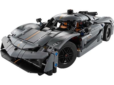 LEGO® Technic 42173 Koenigsegg Jesko Absolut Grey Hypercar Building Kit