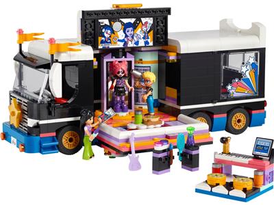LEGO® Friends 42619 Pop Star Music Tour Bus Building Kit