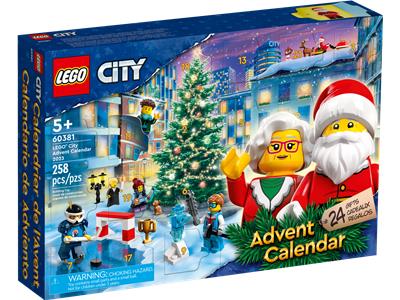 LEGO® Holiday & Event 60381 City Advent Calendar 2023 Building Kit